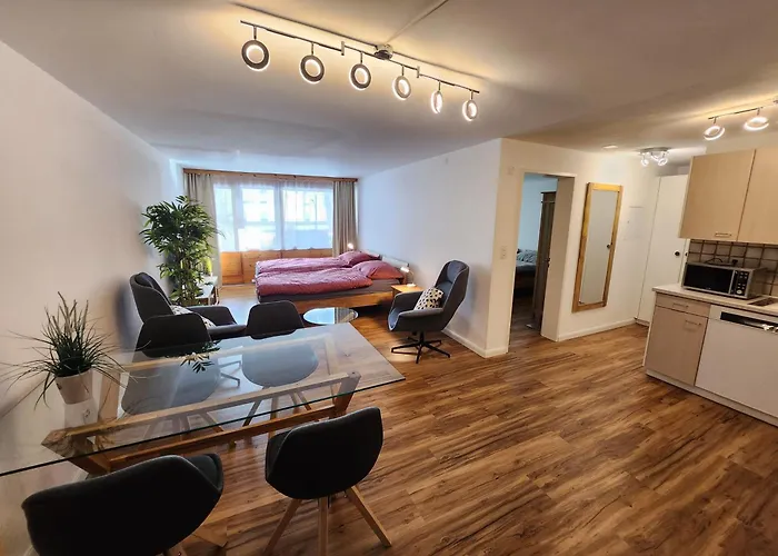 شقة Fuer 4 Pers Neben Talstation Parsennbahn Und Buenda Skilift Private Dachterrasse دافوس