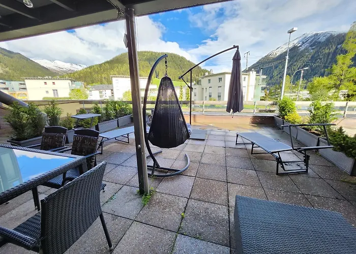 شقة Fuer 4 Pers Neben Talstation Parsennbahn Und Buenda Skilift Private Dachterrasse *